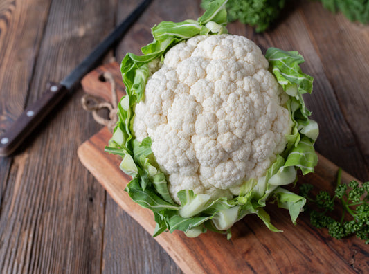 500 Samen Blumenkohl „Igloo“ – Weiße, kompakte Köpfe – Ertragreiche & robuste Cauliflower Sorte für Garten und Hochbeet