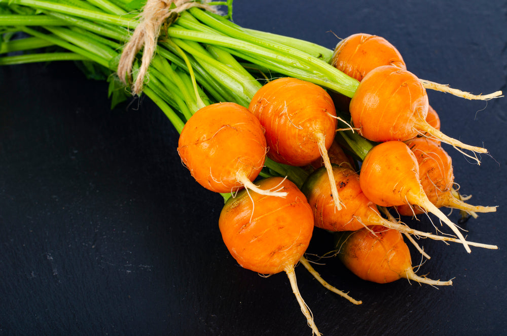 1000 Samen Runde Möhre Mercado de Paris  Karotte hoher Ertrag Garten Beet Gemüse